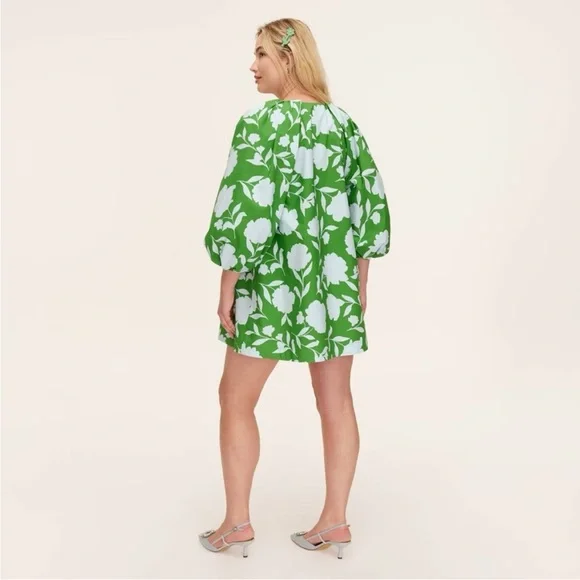 NWT   KATE SPADE/Target  Classic Rose Poplin Long Sleeve Mini Dress   size XXL - Picture 2 of 6